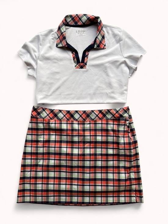Izod Dresses & Skirts - Two Izod Skirt Sets - Tennis, Golf, Pickleball Matching Skort and Polo Set (2)